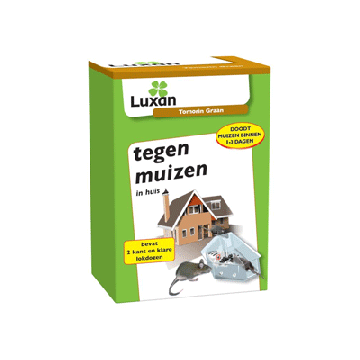 Luxan Tomorin Muizengif - Graan met 2 lokdozen
