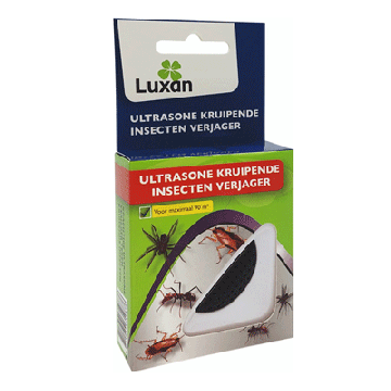 Luxan Ultrasone kruipende insecten verjager 90m2