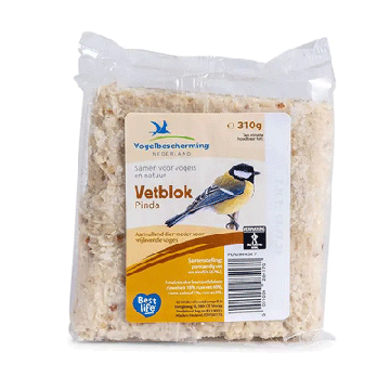 Vetblok pinda vogelbescherming 310 gram