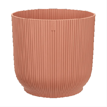 Elho Vibes Fold Rond Wielen 35 cm Delicaat roze- Bloempot voor binnen