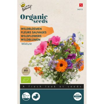 Buzzy® Organic Wildbloemen mengsel (BIO)