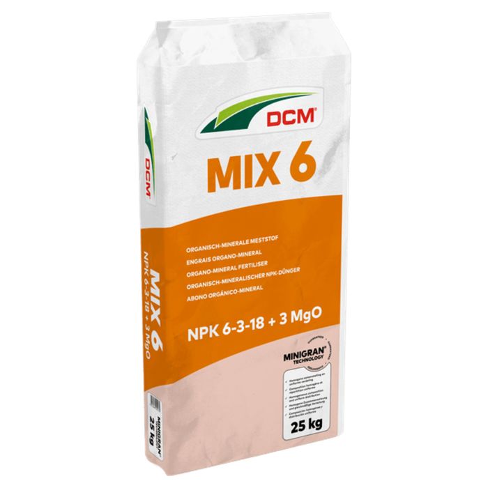 DCM MIX 6 6-3-18 + 3 MgO Minigran 25 kg