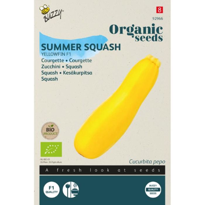 Buzzy® Organic Courgette Yellowfin F1 (BIO)