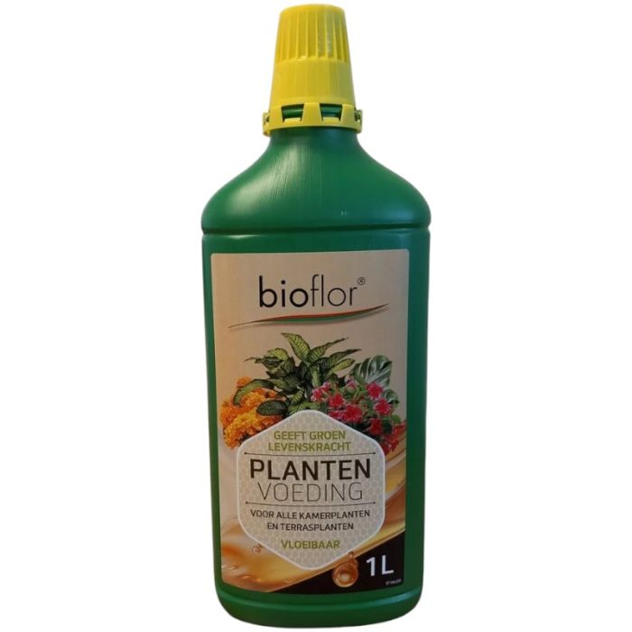 Bioflior vloeibare plantenvoeding - 1L| NPK 7-3-6 + Spoorelementen