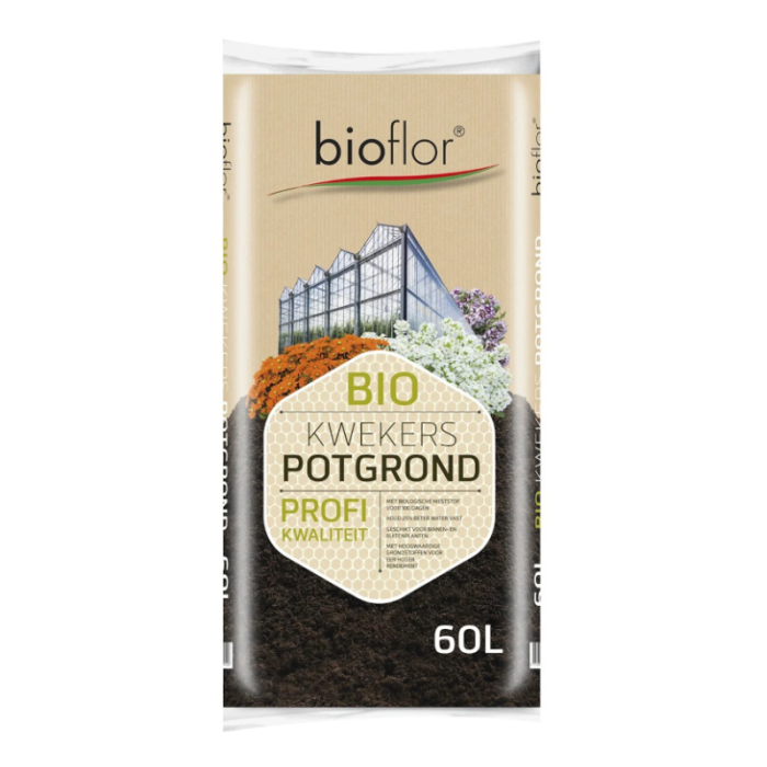 BioFlor Bio Kwekers Potgrond - 60L