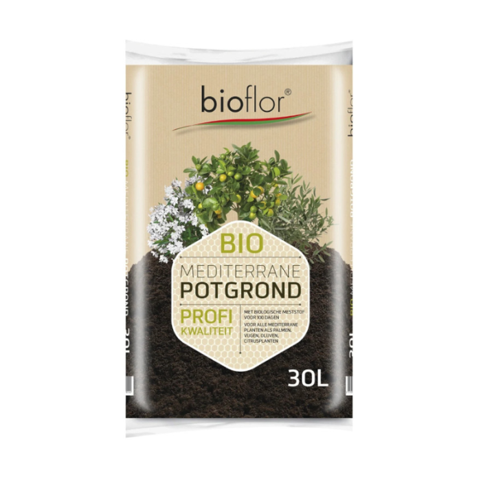 Bioflor Bio Mediterrane Potgrond - 30L