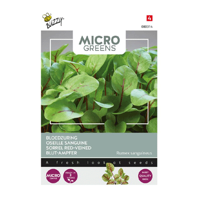Buzzy Micro greens bloedzuring 