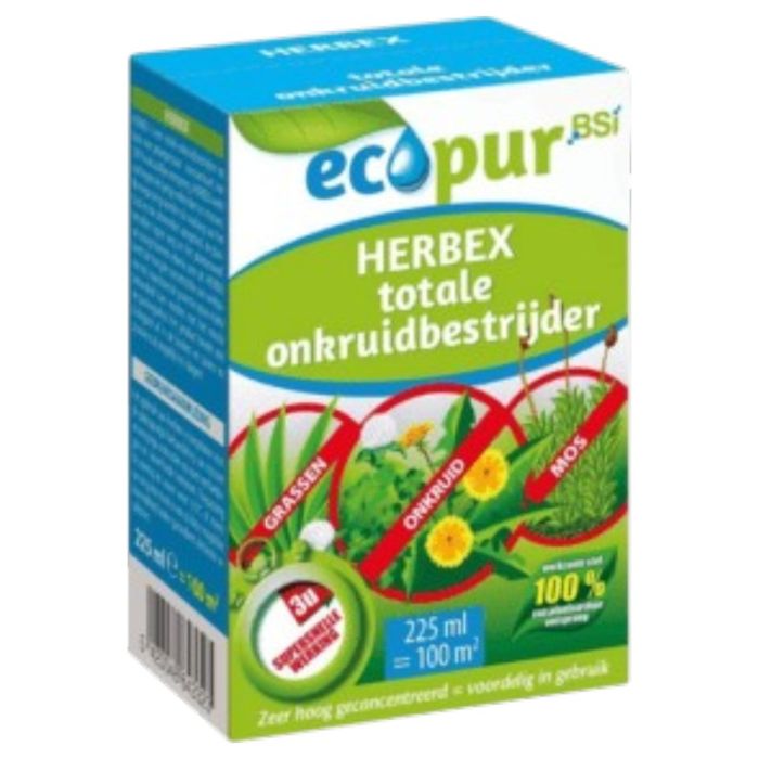 BSI Ecopur Herbex voor onkruidbestrijding | 225ml / 100m²