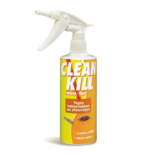 BSI Clean Kill Micro-Fast tegen kakkerlakken en zilvervisjes