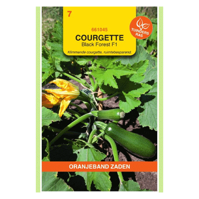 Oranjeband Courgette Klimmend Black Forest F1