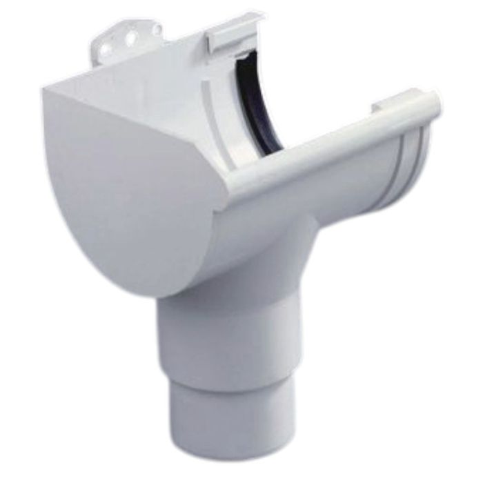 Dyka einduitloop links mastgoot 120mm