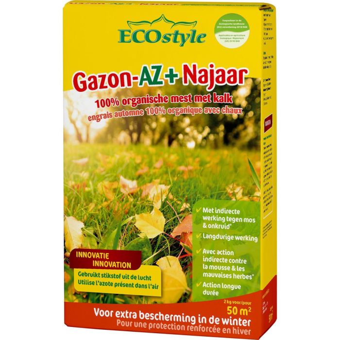 Ecostyle Gazon AZ+ Najaar - 2kg 