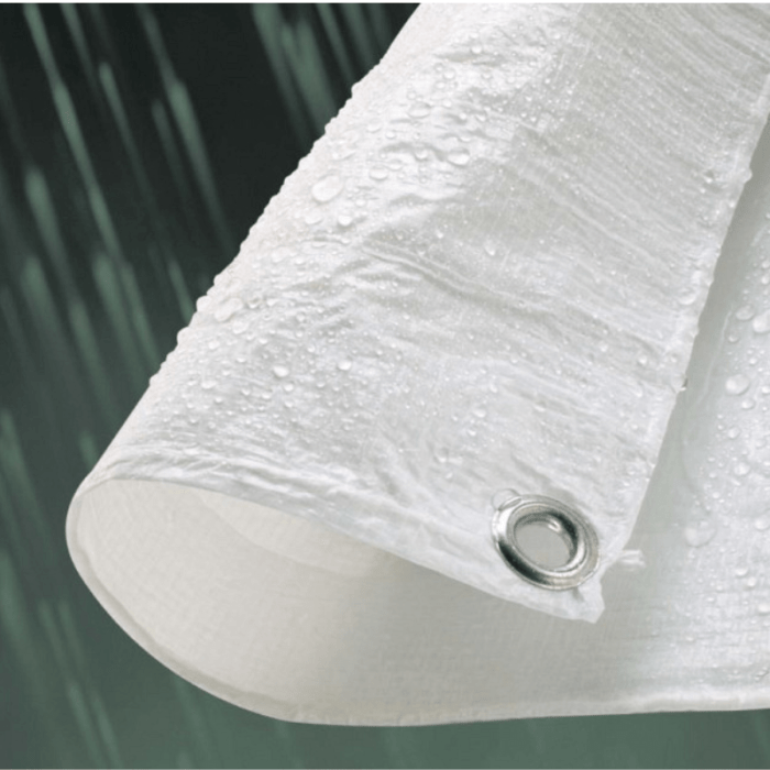 Foliefol Afdekzeil 2 x 3M - Wit Multi Tarp Dekkleed