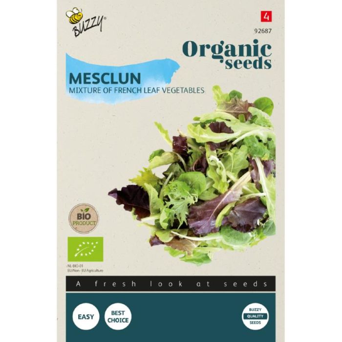 Buzzy® Organic Frans Salademengsel zaden (BIO)