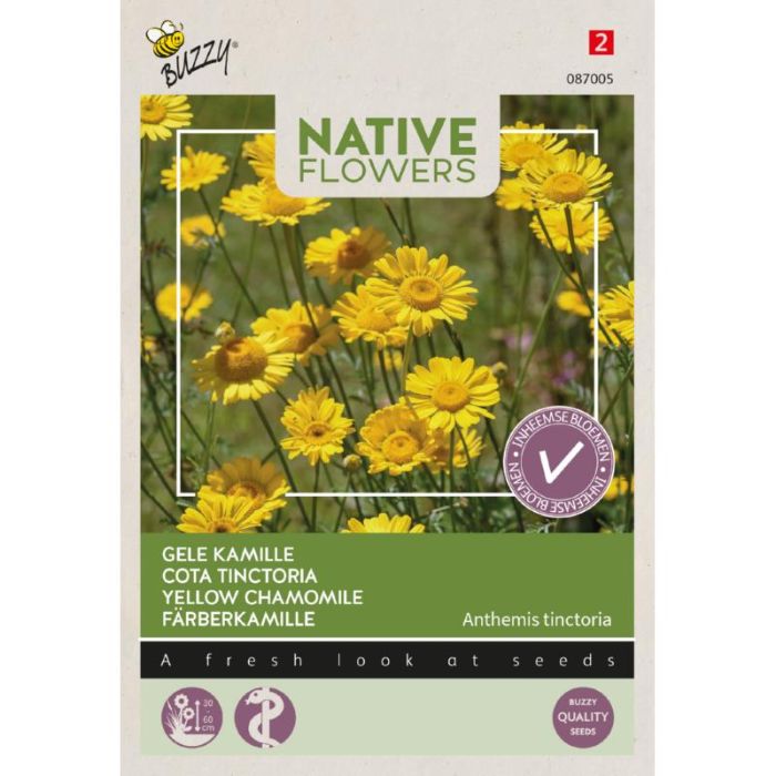 Buzzy® Native Flowers, Gele Kamille