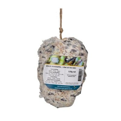 Gevulde dennenappel vogelvoer