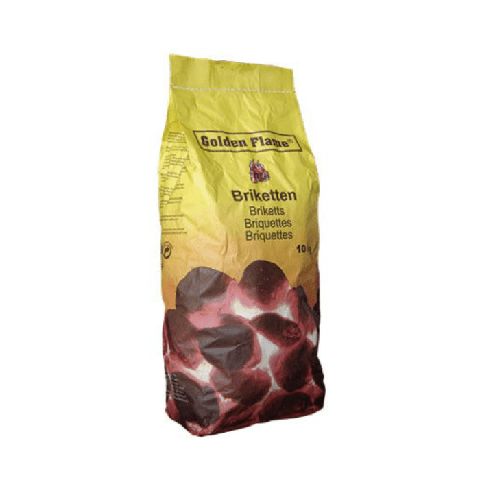 Golden Flame Houtskool Briketten - 10 kg