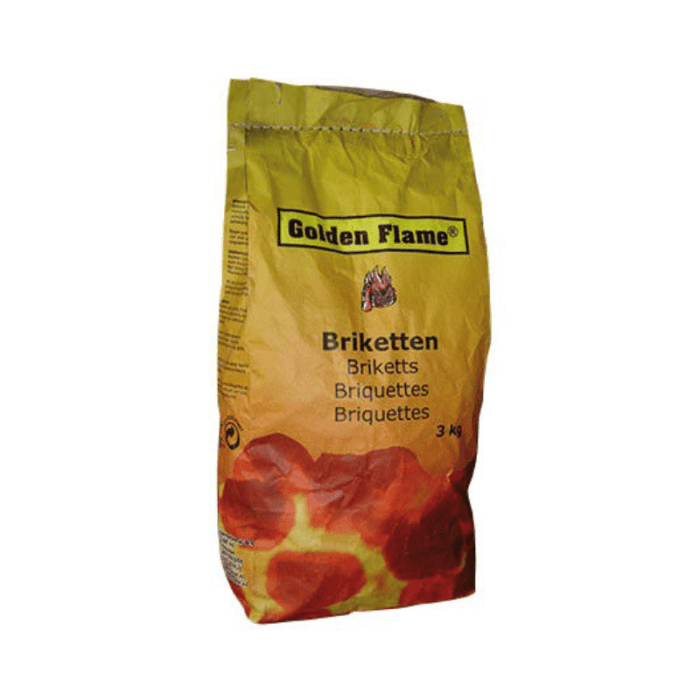 Golden Flame Houtskool Briketten - 3kg