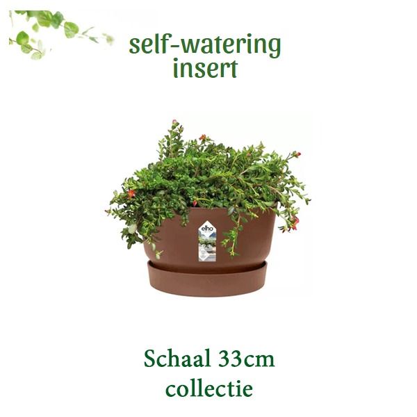 Elho Greenville schaal 33cm collectie