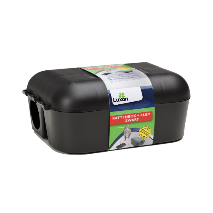 Luxan rattenbox met klem - 1 stuk