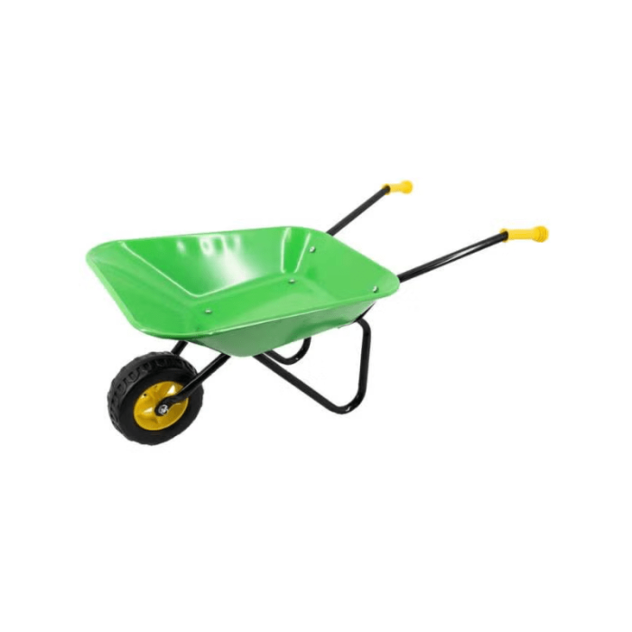 MM Metalen Kinderkruiwagen - Groen