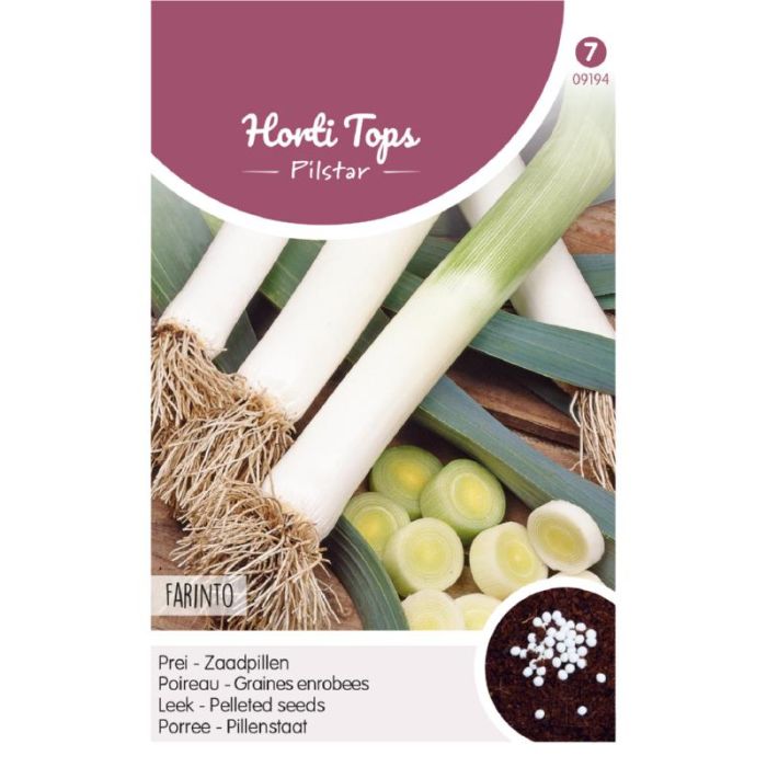 Horti Tops Pilstar Prei Blauwgroene winter Farinto