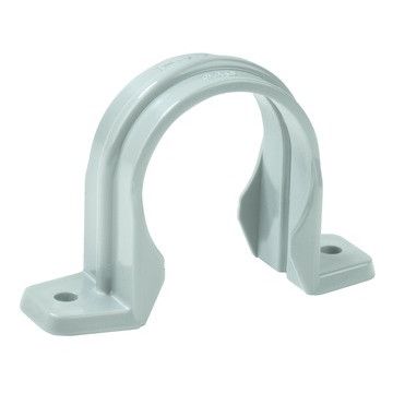 PVC 50mm Omega zadel Wit