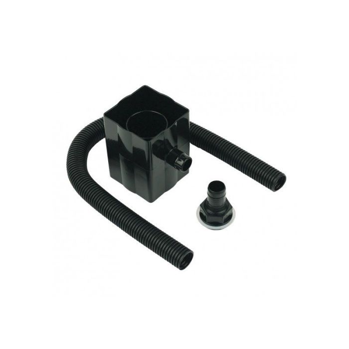 Square line regenton vulautomaat zwart