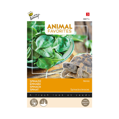 Buzzy® Animal Favorites Spinazie Nores voor Schildpadden