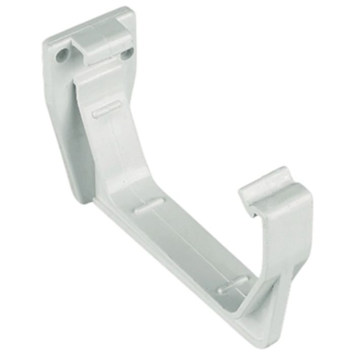 Square line dakgoot beugel wit