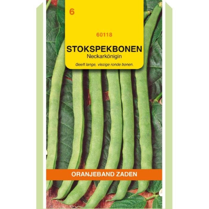 Oranjeband Stokspekbonen Neckarkonigin 100g