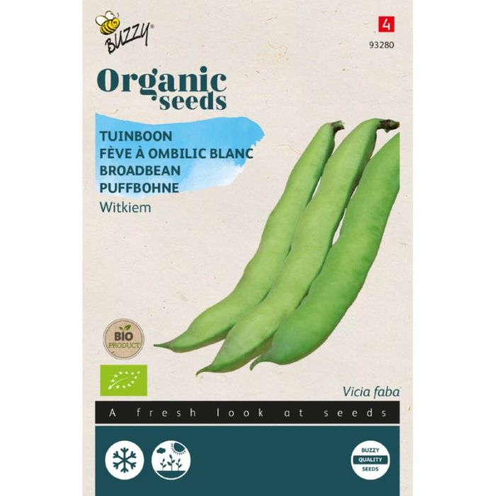 Buzzy® Organic Tuinbonen Witkiem (BIO)