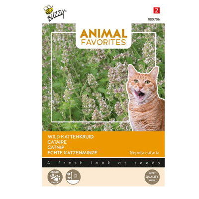 Buzzy® Animal Favorites Kattenkruid voor katten