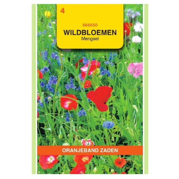 Oranjeband Wildbloemen mengsel 