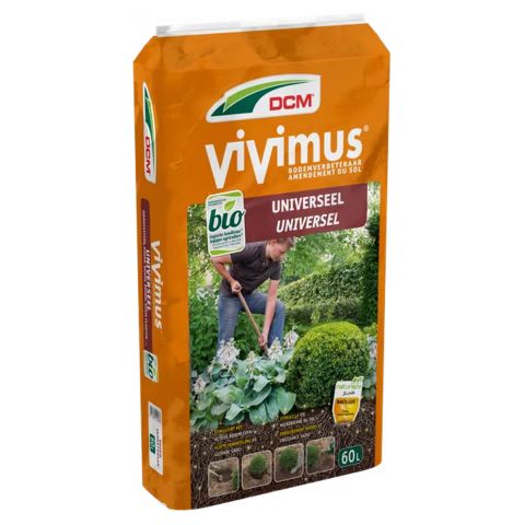 DCM Vivimus Universeel 60 liter &ndash; voorzijde