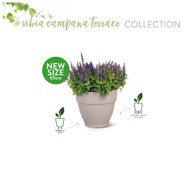 Elho Vibia Campana terras collectie
