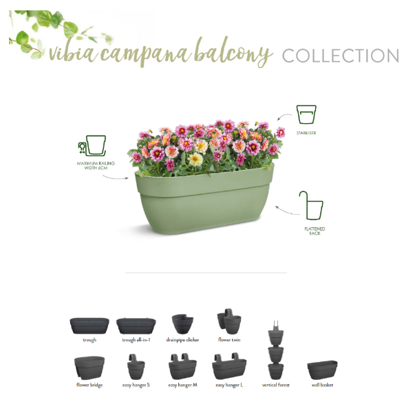 Elho Vibia Campana Balkon serie